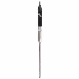 WTW 103751 SenTix® Micro 900 -IDS pH combination electrode with 5mm micro head, for measurements in small volumes or vessels, glass shaft, liquid electrolyte, integrated temperature sensor, 1.5m cable with waterproof digital connector, platinum diaphragm