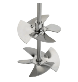 Buddeberg Double Blade Stirring Rotors DR, Material 1.4404 Stainless Steel