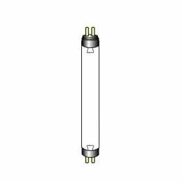 Elga LC105 254nm UV light is used as a bactericide and to break down and photo-oxidize organic contaminants to polar or ionized species