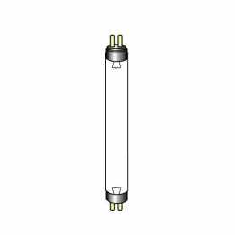 Elga LC118 185nm UV light is used as a bactericide and to break down and photo-oxidize organic contaminants to polar or ionized species
