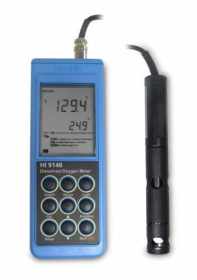 Hanna Instruments HI-9146 Water Resistant Portable Dissolved Oxygen Meter,  Complete with DO probe