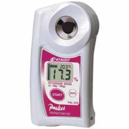 Atago 4452 PAL-52S Digital Hand-Held Pocket Potassium Iodide Refractometer,  0.0 to 30.0% Range