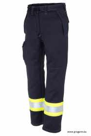 ProGARM® 5814 Arc Flash and Flame Resistant Ladies Navy and Yellow Trousers