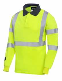 ProGARM® 5286 ARC Flash and Flame Resistant Mens Yellow Polo Shirt
