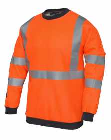 ProGARM® 5648 Arc Flash, Flame Resistant, Hi-Visibility Orange Sweatshirt