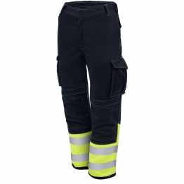 ProGARM® 5810 Hi-Visibility, Arc Flash and Flame Resistant Ladies Navy and Yellow Trousers