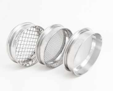 Glenammer Stainless Steel Woven Wire Test Sieves, 100mm Sieve Diameter with Micron Aperture Size