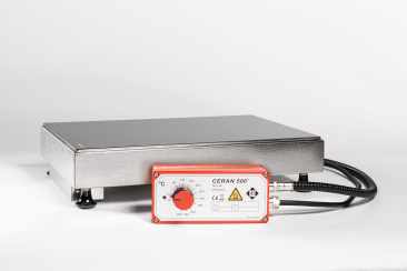 Harry Gestigkeit CERAN® Hotplates, with Separate Wall Mounted Regulator, SERIES SR