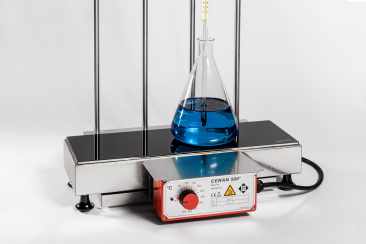 Harry Gestigkeit CERAN® Glass Ceramic Hotplate With Built In Regulator , Series A With Support Rods
