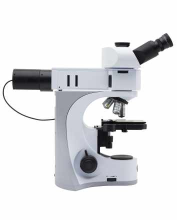 Optika B-510METR Trinocular Metallurgical Microscope, 500x, IOS PLAN MET