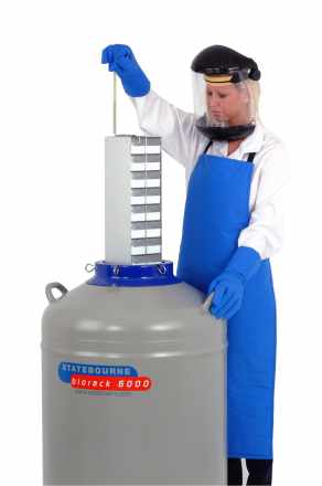 Statebourne Cryogenics 9902149-15 CANE 85 Litres Capacity Biorack 3000 Refrigerators Complete with 15ml Cane Storage