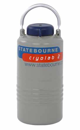 Statebourne Cryogenics Cryolab Series  High Performance Laboratory Aluminium Dewars