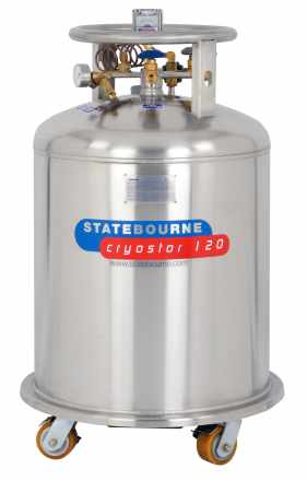 Statebourne Cryogenics Cryostor Stainless Steel Liquid Nitrogen Dewars