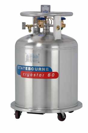 Statebourne Cryogenics Cryostor Stainless Steel Liquid Nitrogen Dewars