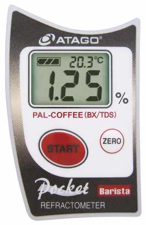 Atago COFFEE Refractometer, PAL-COFFEE, Digital Hand Held Pocket PAL Series Refractometer