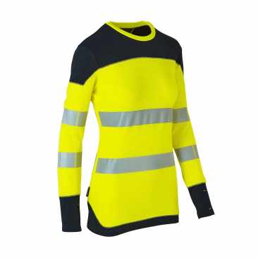 ProGARM® 5487 Hi-Visibility, Arc Flash and Flame Resistant Long Sleeved Ladies T-Shirt
