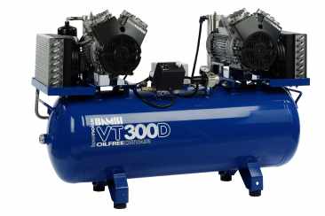 Bambi Air VT Range Ultra Quiet Oil Free Low Noise Air Compressors