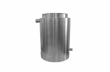 PHP 316 Pharmaceutical Grade Stainless Steel Water Jacketed Vessels and Lid with 304 Grade Stainless Steel Water Jacket