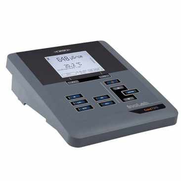 WTW 1CA301 Bench-Top Laboratory Conductivity Meter inoLab® Cond 7310 SET 1 for measurements/documentation according GLP/AQA with TetraCon® 325 4-electrode conductivity cell with graphite electrodes, integrated temperature sensor, epoxy shaft, 1.5m cable