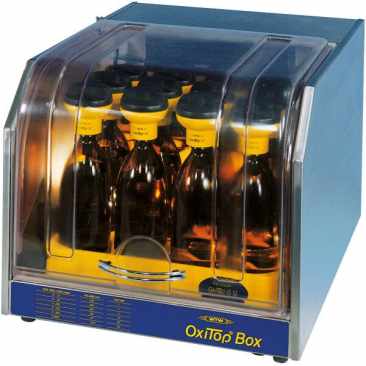 WTW 208433 OxiTop® Box Incubator, Thermostat Box for max. 12 OxiTop® units/20 Karlsruhe bottles for IS/6 / IS/12 stirrer, 115 VAC, 60 Hz