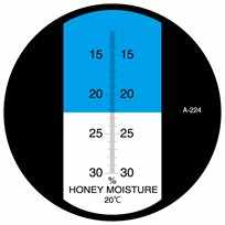 Atago 2522 HHR-2N Hand-Held Honey Refractometer,  12.0 to 30.0% Measurement Range