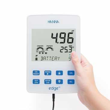 Hanna HI-2002 Edge® pH, ORP and Temperature Meter