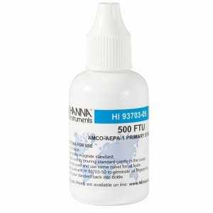 Hanna Instruments HI-93703-05 AMCO-AEPA-1 Calibration Solution at 500 FTU