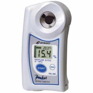 Atago 4488 PAL-88S Digital Hand-Held "Pocket" Propylene Glycol Refractometer PAL Series,  0.0 to 90.0% Measurement Range