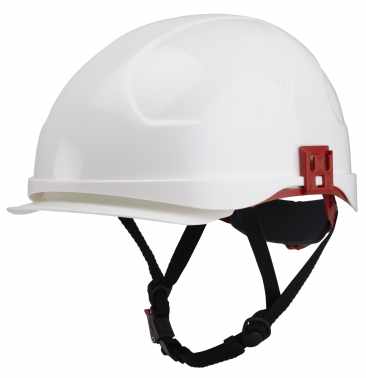 ProGARM® 2660 Class 1 Arc Flash Safety Helmet with Integrated Push Up Face Shield and Clear Chin Guard