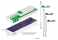 CERI 744040 L-column2 ODS C18 Octadecyl HPLC Column, 4.0mm x 150mm, 5μm Particle Size